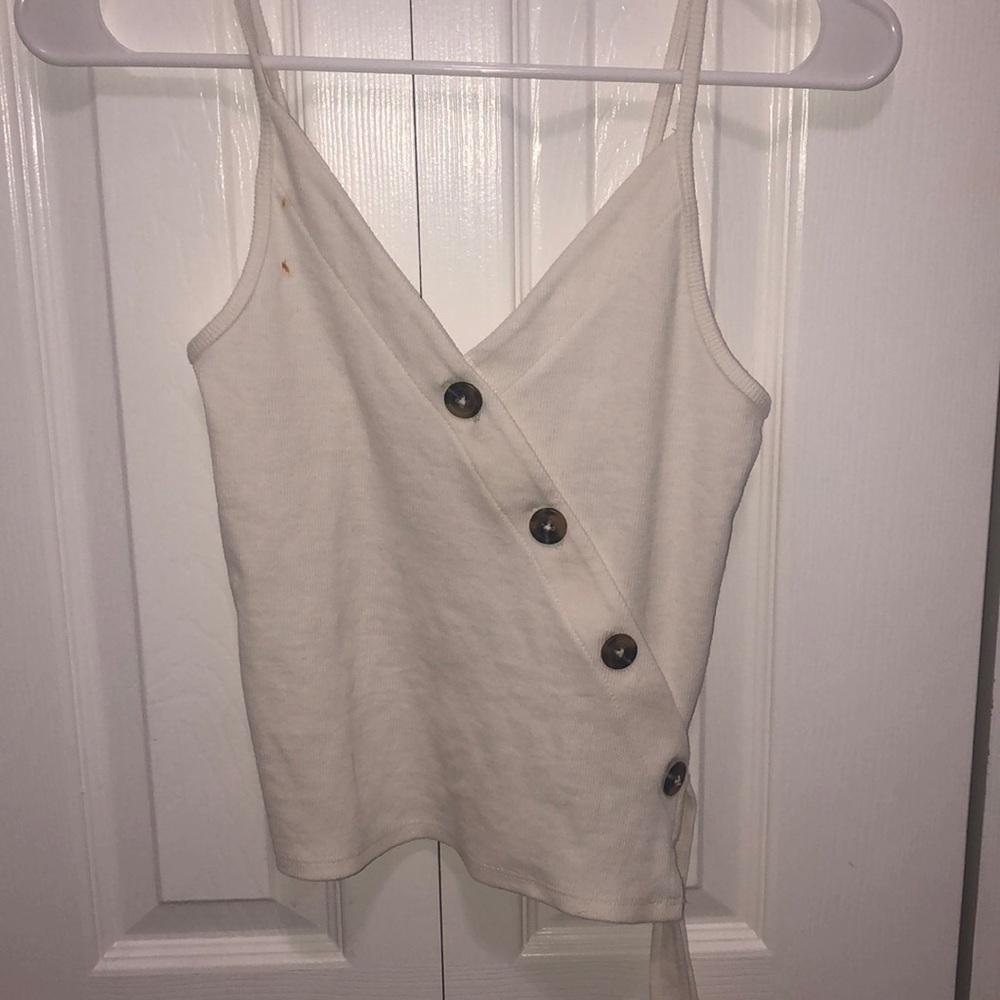 Little White Tank Top
